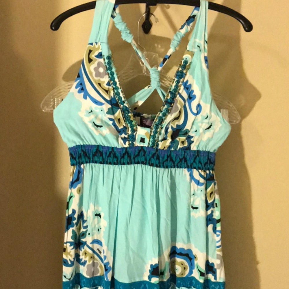 Hale Bob silk maxi dress